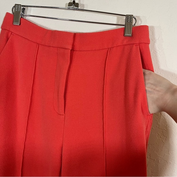 VVB Victoria Beckham High Waist Flared Leg Trouser Pants Size US 4 - Picture 10 of 14